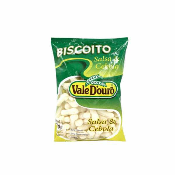 Biscoito Polvilho Vale de Ouro Salsa e Cebola 100g