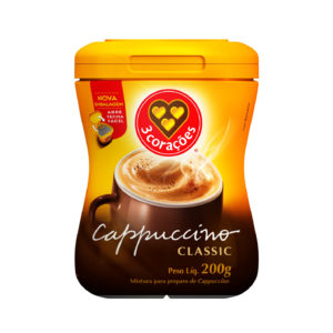 3 Corações Cappuccino 200g