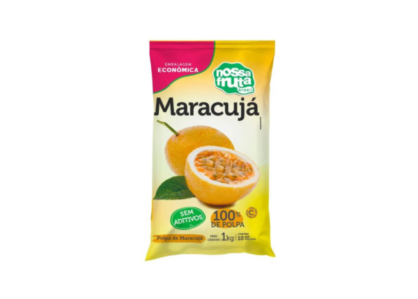 Polpa De Maracujá Nossa Fruta 1Kg