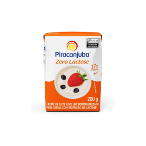 Creme de Leite Zero Lactose Piracanjuba 200g