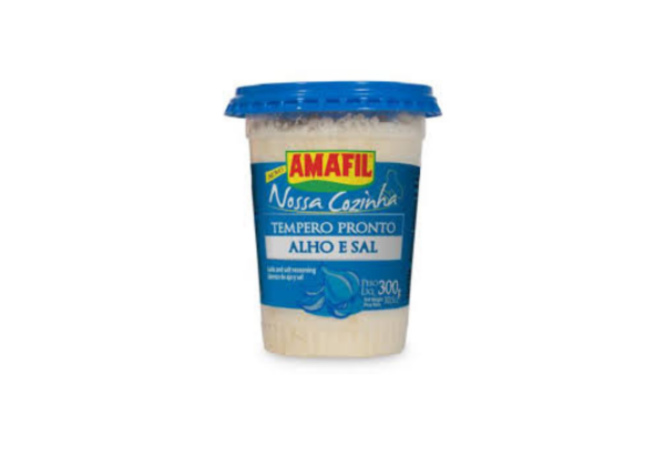Tempero Pronto Alho e Sal Amafil 300g