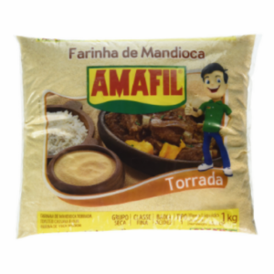 Farinha de mandioca torrada Amafil 1kg